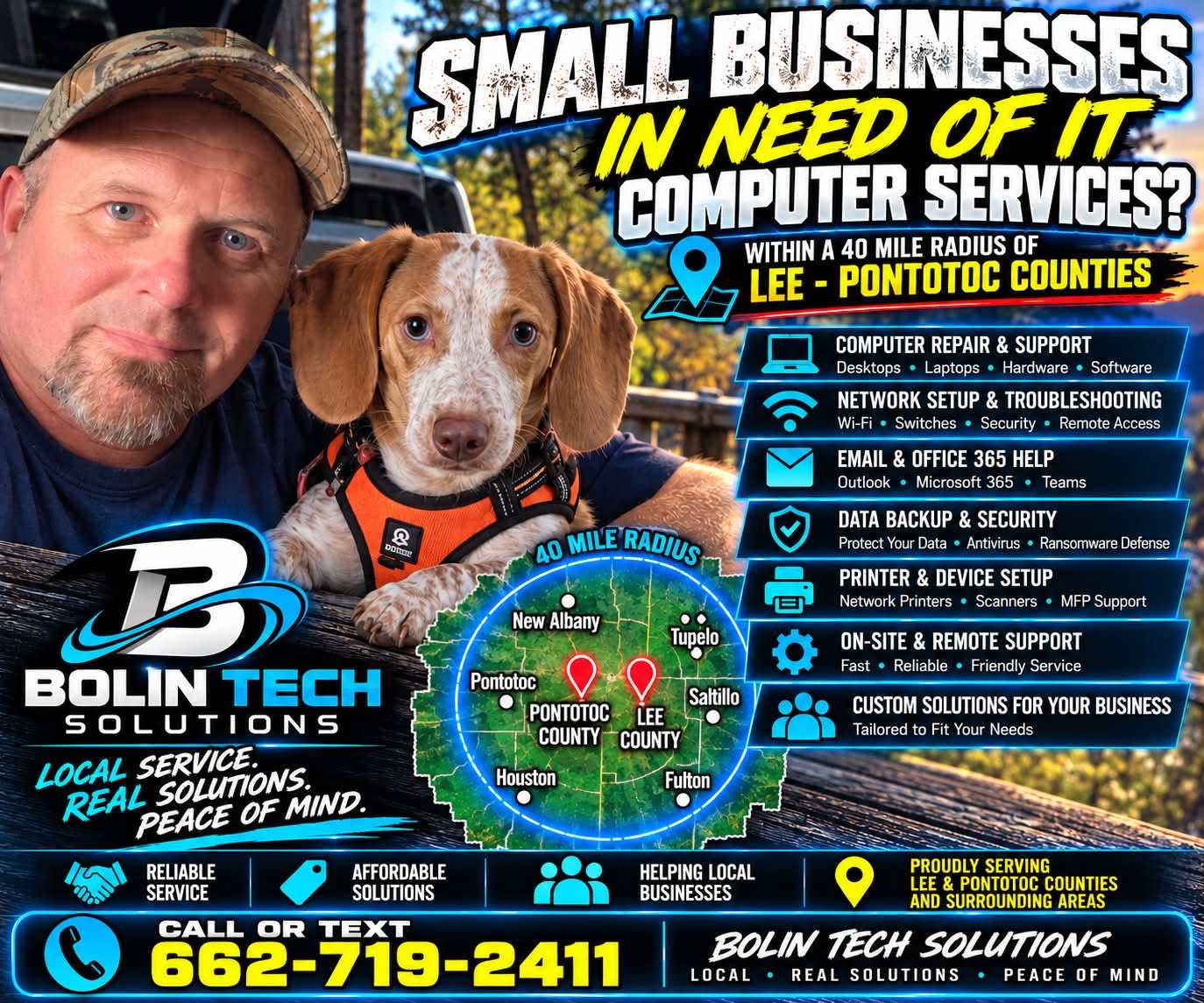 Jimmy Bolin & Rivers – Bolin Tech Solutions